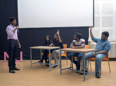 Career development session at NIIT University​