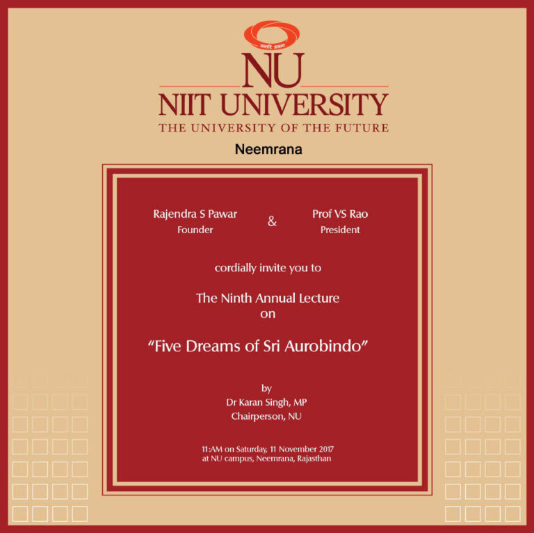 10th Annual Lecture Dr. Karan Singh 768x766