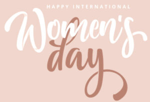 Womens Day logo repeat branding