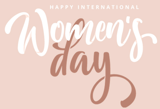 Womens Day logo repeat branding