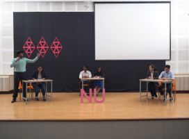 Debate club competitive discussion event