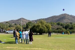 Kite flying festival full celebration