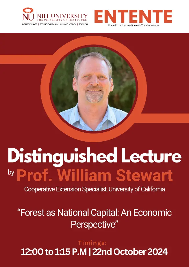 Prof. William Stewart guest faculty portrait