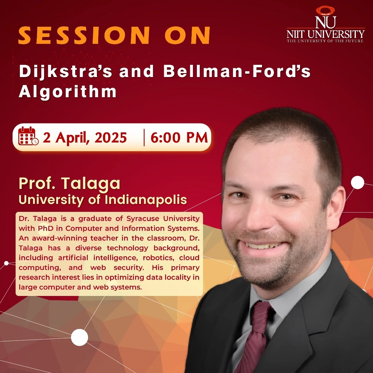 Prof. Talaga international collaboration