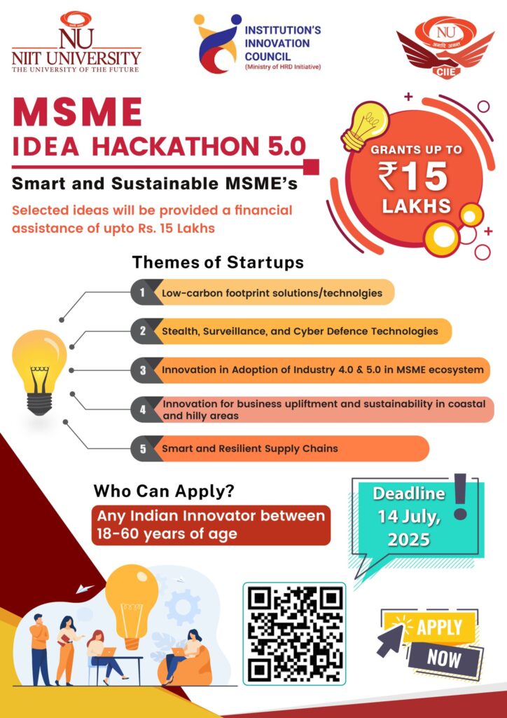 MSME Hackathon team presentation 724x1024