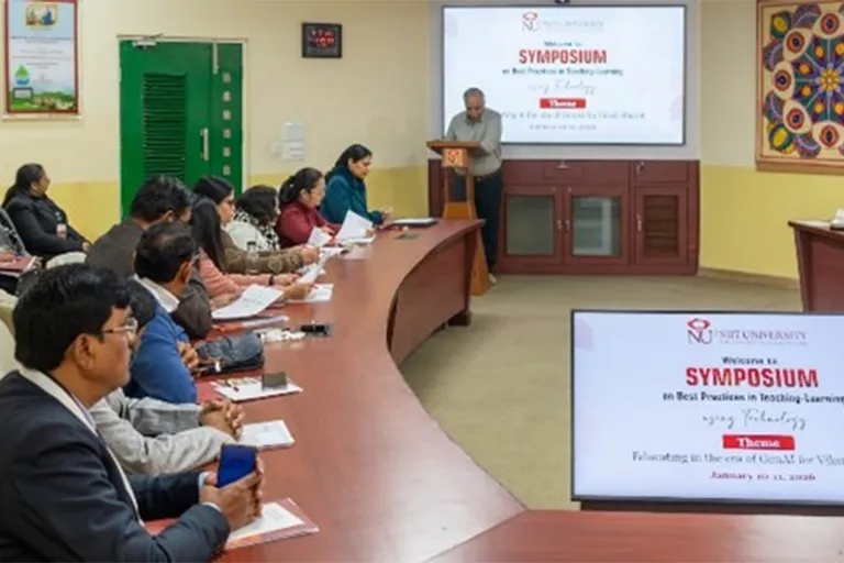 Students at NU top engineering colleges in rajasthan