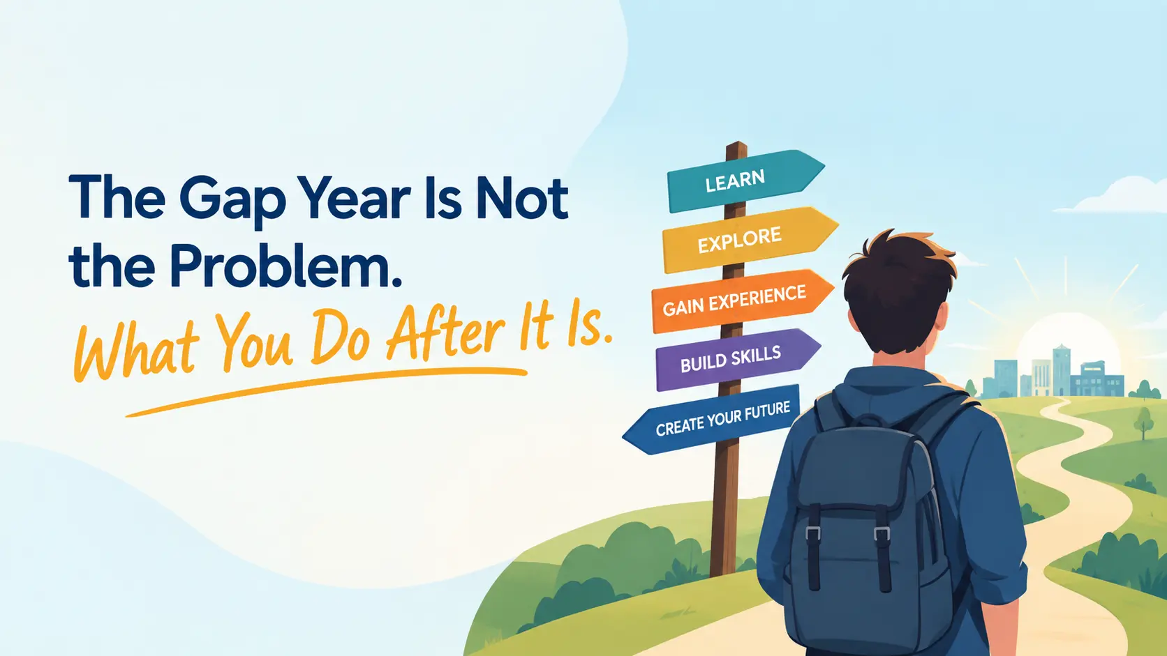The Gap Year Is Not the Problem. What You Do After It Is. 